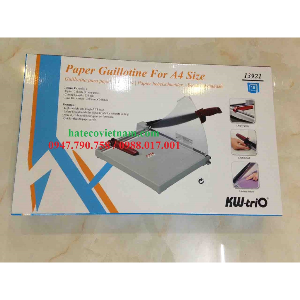 Bàn cắt giấy A4 KW - Trio 3921 - Bàn xén giấy