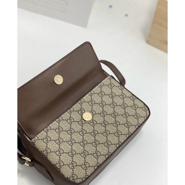 TÚI NAM GUCCI HORSEBIT FULLBOX DÁNG HỘP HOẢ TỐC