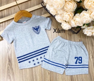 SET BỘ LỮNG BÉ TRAI PHỐI SỌC (Combo 5 bộ)