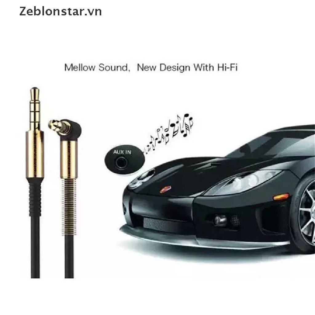 Dây Cáp Chuyển Đổi Âm Thanh 3.5mm Sang 90 Độ Chuyên Dụng
