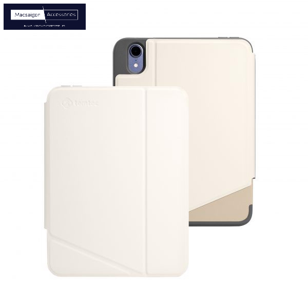 Vỏ bảo vệ Tomtoc Vertical Case iPad Mini 6 8.3-inch 2021 - Màu trắng B0209W1
