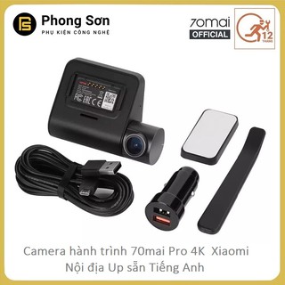 Combo Camera Hành Trình Xiaomi 70mai Dash Camera Pro + Module GPS hiển thị ADS - Bản Nội Địa Chuyển Sang Tiếng Anh