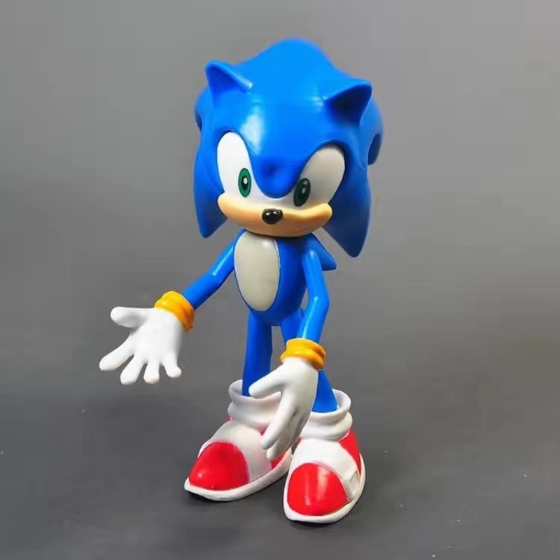 Mô Hình Nhân Vật Sonic the Hedgehog 12cm Bằng PVC Trang Trí Bánh Kem Quà sinh nhật
