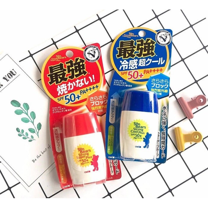 Kem Chống Nắng Omi Sun Bears 30ml Nhật Bản Hàng Chính Hãng - Kokubo