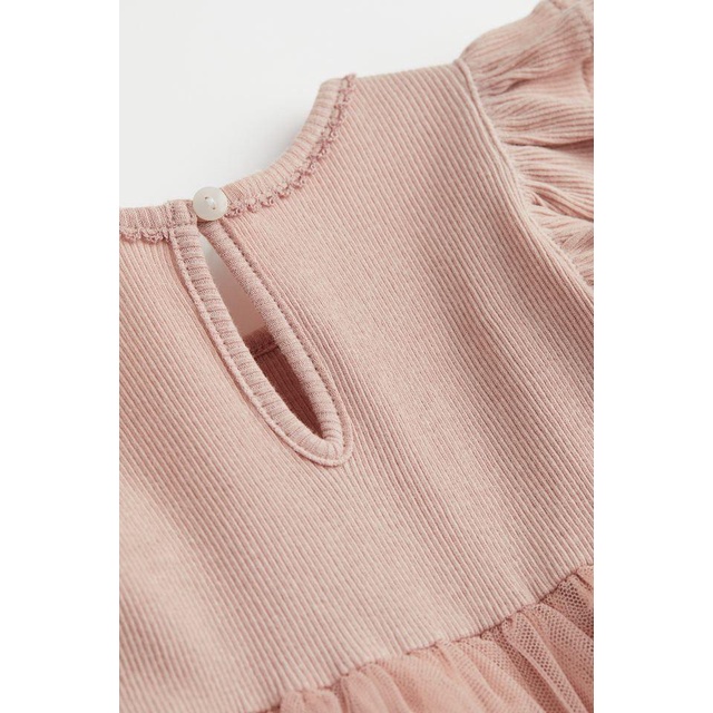 Váy công chúa cánh tiên phối voan HM Japan chính hãng size từ 4-6m đến 3-4y
