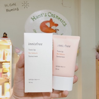 Kem chống nắng kiềm dầu Innisfree Tone Up No Sebum