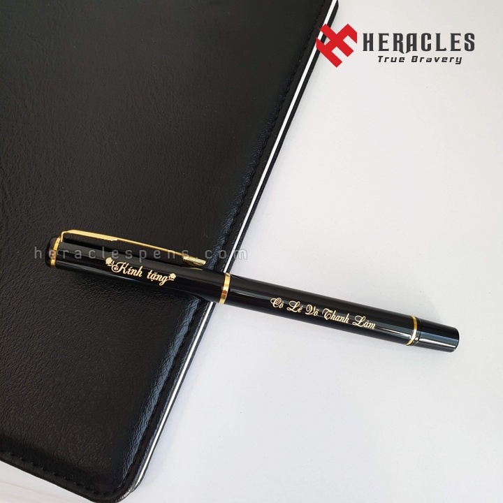 Ruột bút bi Heracles Pens 001 0,7mm - Thay ngòi cho loại bút kim loại kiểu nắp