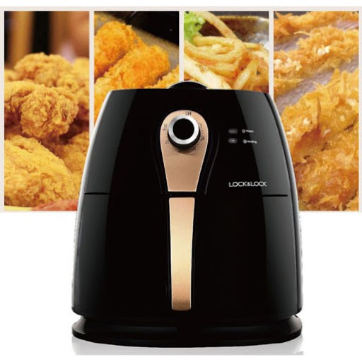 NỒI CHIÊN KHÔNG DẦU LOCK&LOCK ECO FRYER EJF137FU 3L 1400W !!!