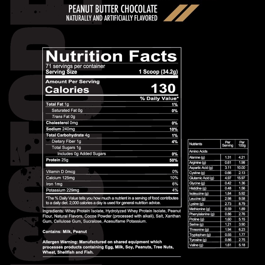 Isotope Whey Protein Isolate - Redcon1 , Sữa Tăng Cơ Hỗ Trợ Bổ Sung Dinh Dưỡng Phát Triển Cơ Bắp