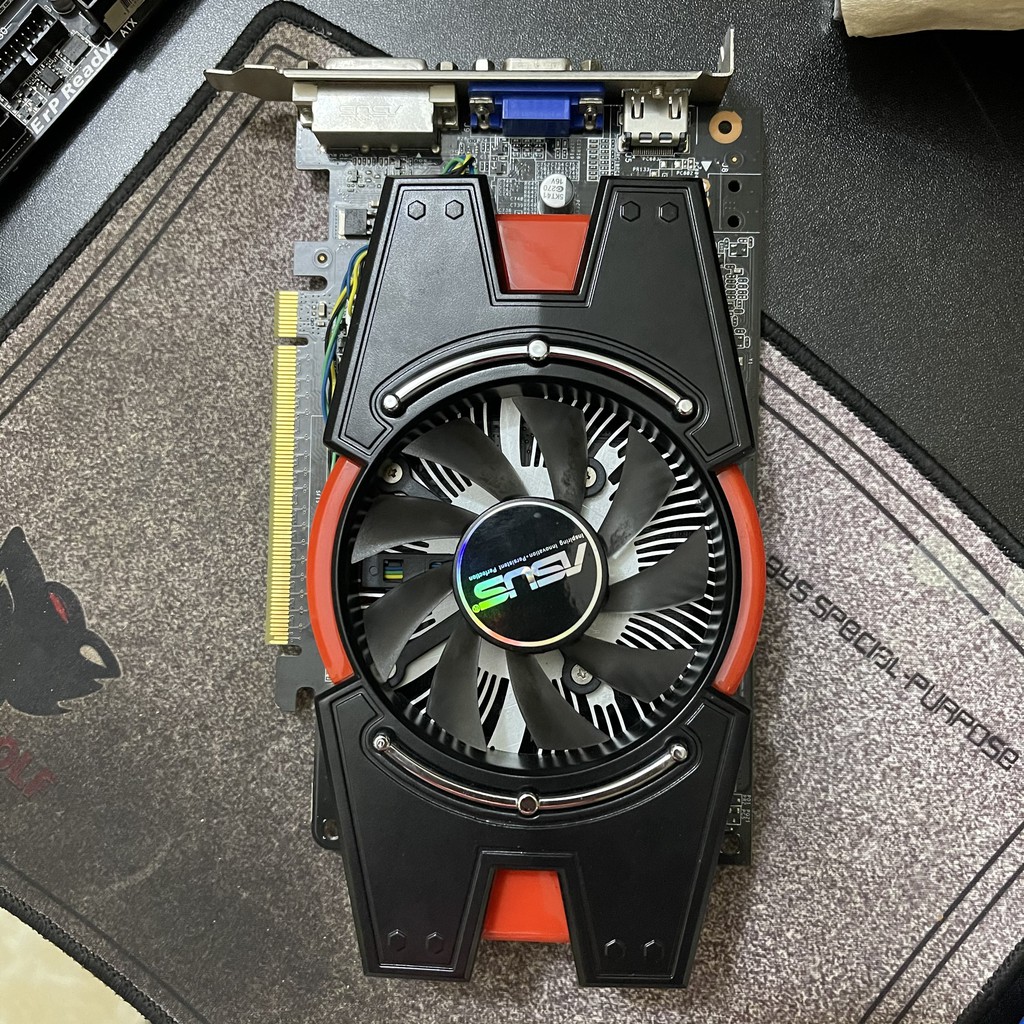 Card đồ họa (VGA) Asus GTX 650 1Gb ddr5 chiến mượt lol, cf - Còn mới tinh như ảnh