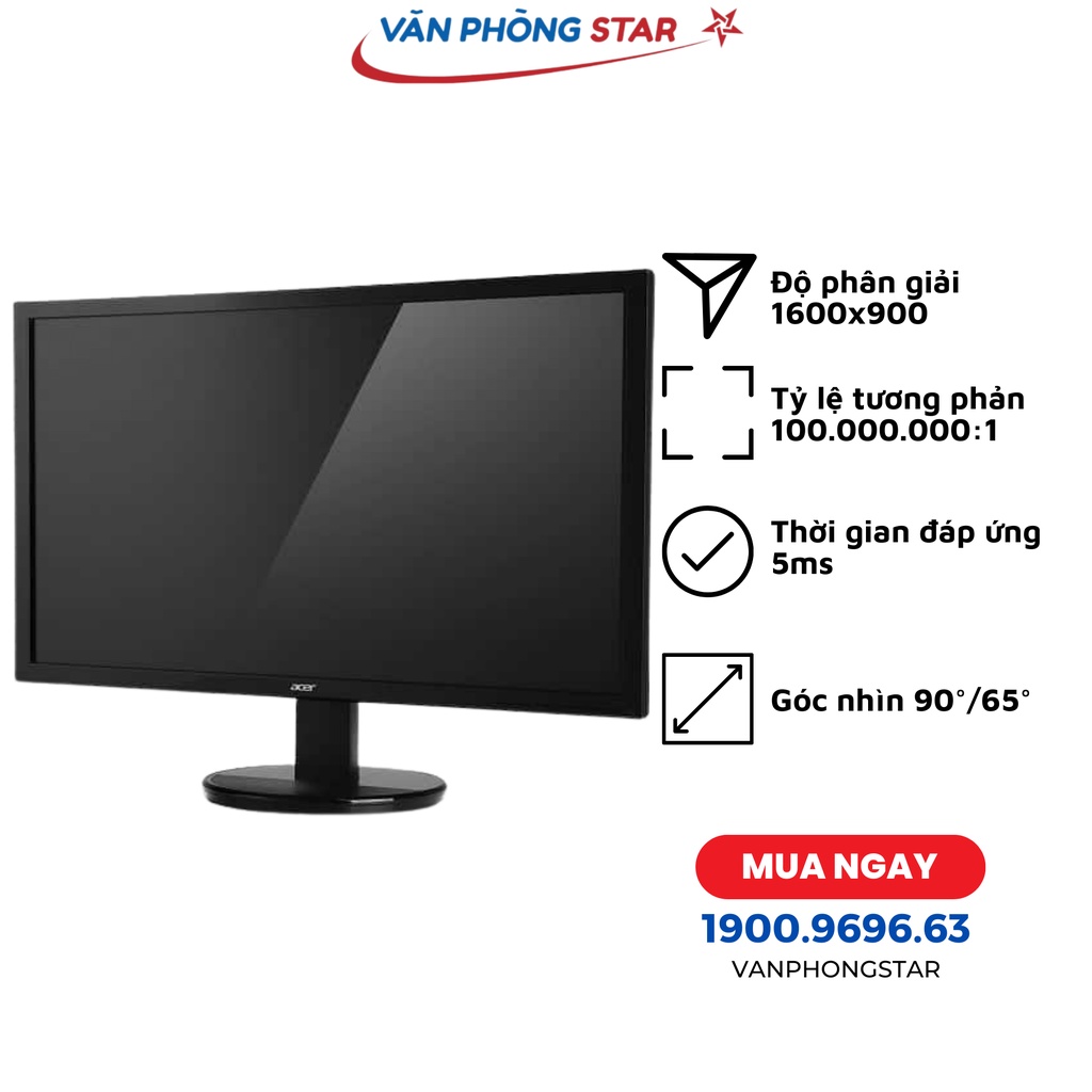 Màn hình Acer K202HQL chính hãng