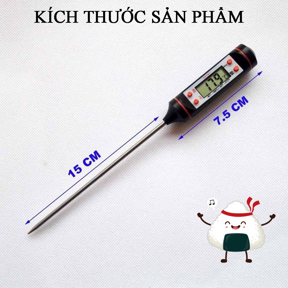 Nhiệt kế điện tử, nhiệt kế pha sữa cao cấp cho bé