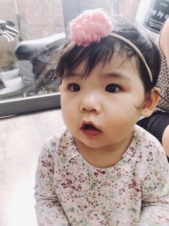 Băng đô hoa sơ sinh cho bé gái