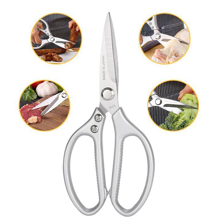 Kéo cắt gà, cắt vịt, cắt thịt các loại-kéo làm bếp đa năng siêu phẩm 88162