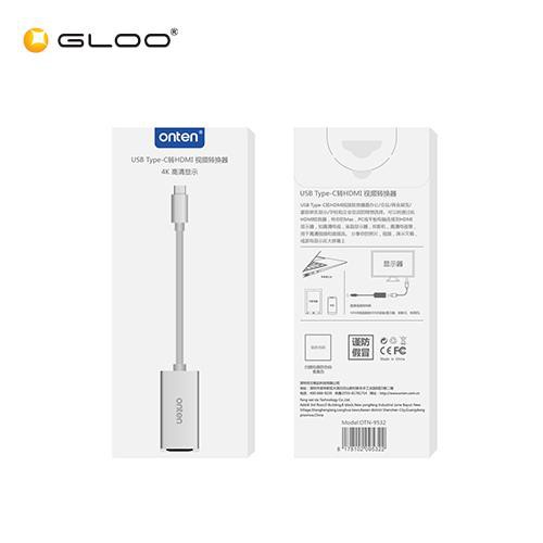 [Mã ELHACE giảm 4% đơn 300K] Onten OTN-9532 - Cáp chuyển Type-c to HDMI hỗ trợ 4K - Phukienleduy