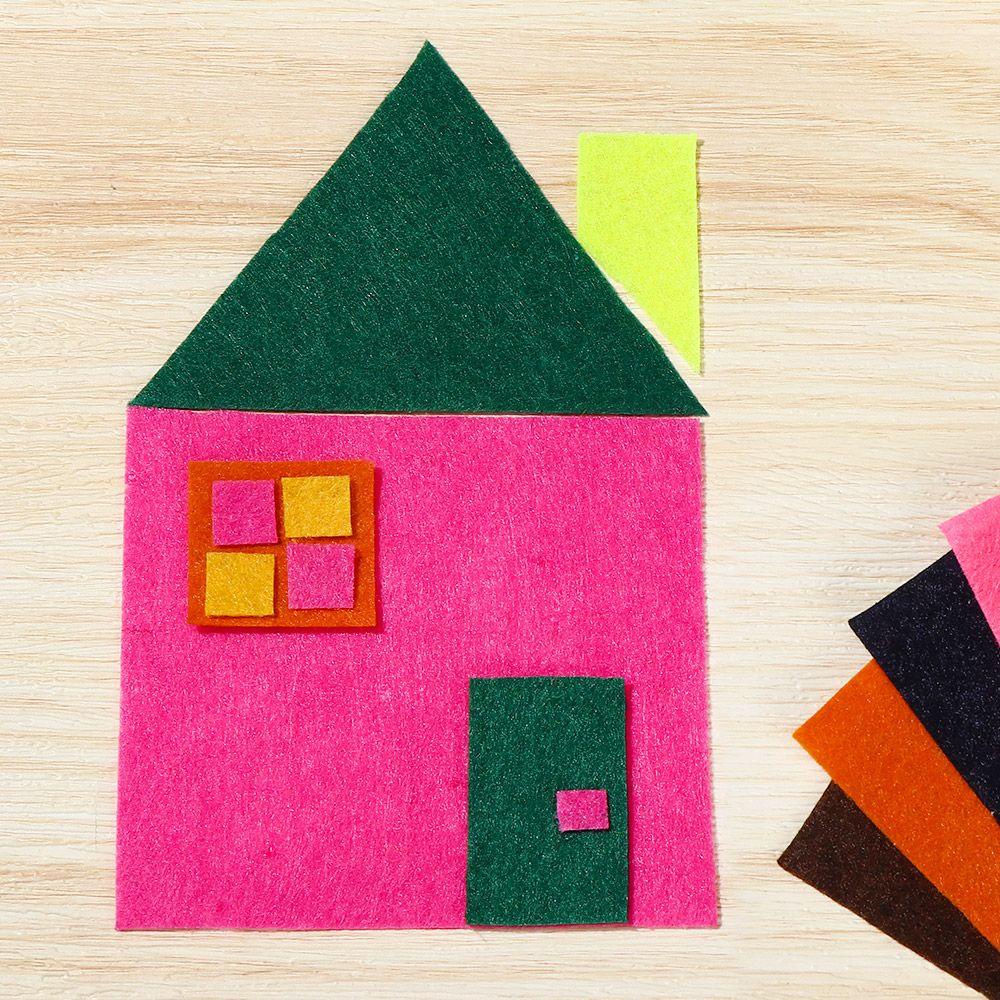 Vải Không Dệt Nhiều Màu Dùng May Vá Thủ Công Trang Trí Đám Cưới