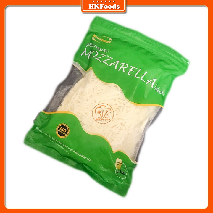PHO MAI BÀO SẴN MOZZARELLA ĐỨC TÚI 1KG