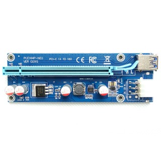 Dây Riser PCI-e version 009s cable black USB 3.0 60cm