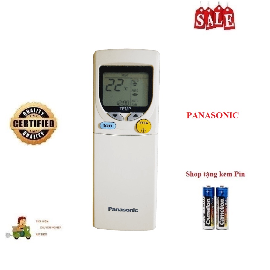 Remote Điều khiển điều hòa Panasonic- Hàng tốt Panasonic CU/CS- 9000BTU 12000BTU 18000BTU 1 chiều 2 chiều Inverter