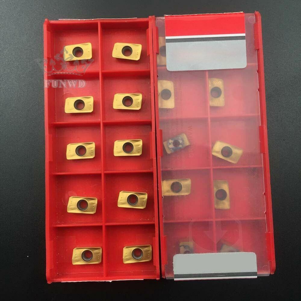 【FUNWD】10x APMT1135PDER DP5320 Milling Cutter Insert Carbide Insert/For Steel BAP-300R