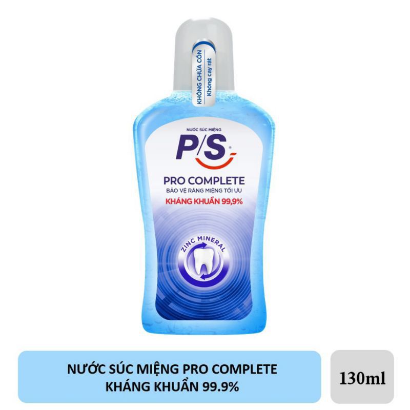 Nước Súc Miệng PS 130ml và 500ml