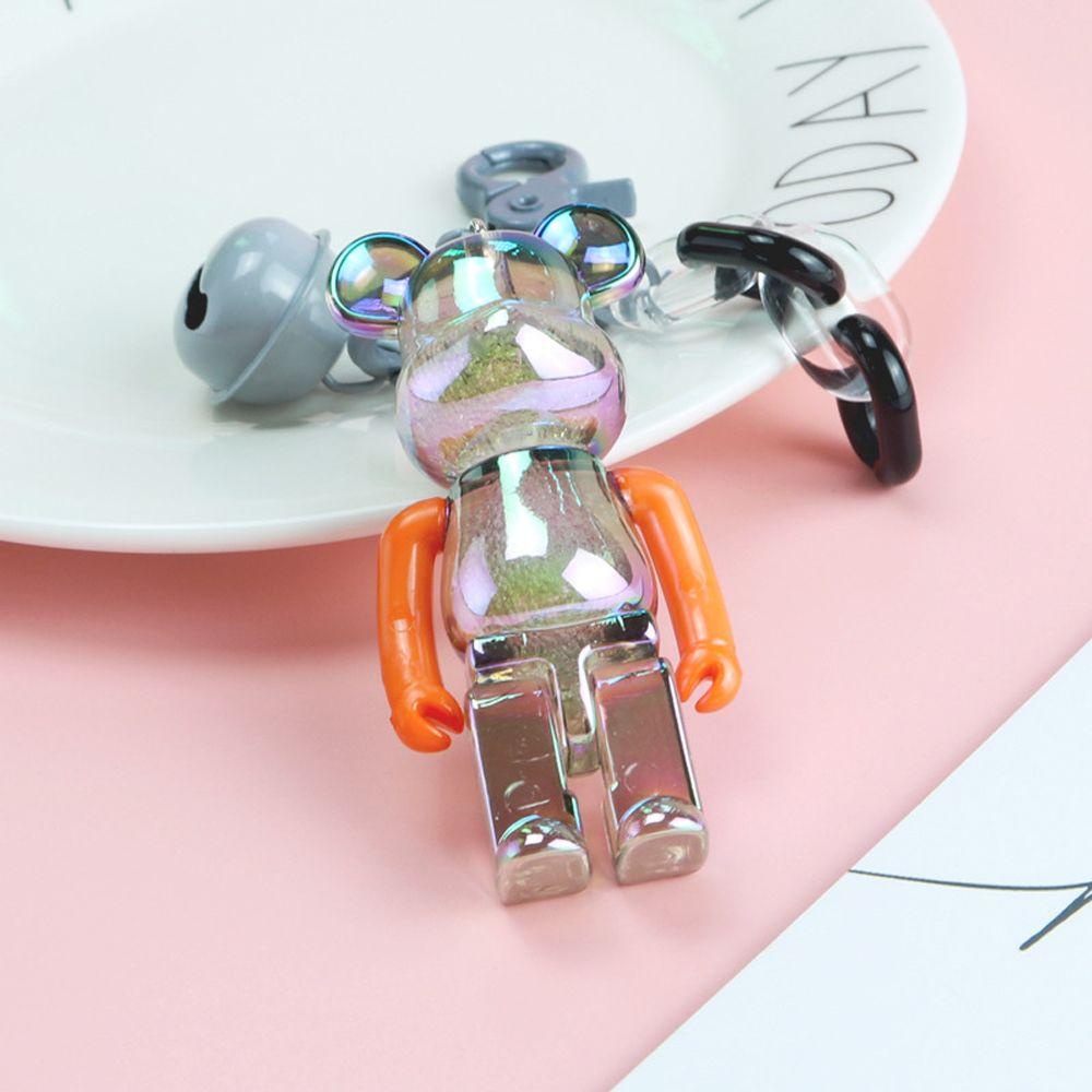 Móc Khóa Hình Gấu Hoạt Hình Trong Suốt Sáng Tạo