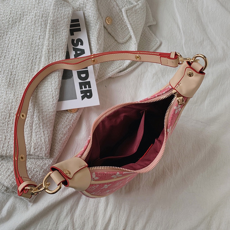 Túi Vải Canvas Đeo Vai In Họa Tiết Thời Trang Dành Cho Nữ