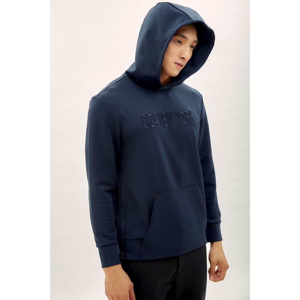 Áo Hoodie Nam Form Rộng Đẹp Co Giãn Chống Nhăn Vải Dày Dặn Giữ Ấm Cơ Thể CIZA NEW YORK ATDR09