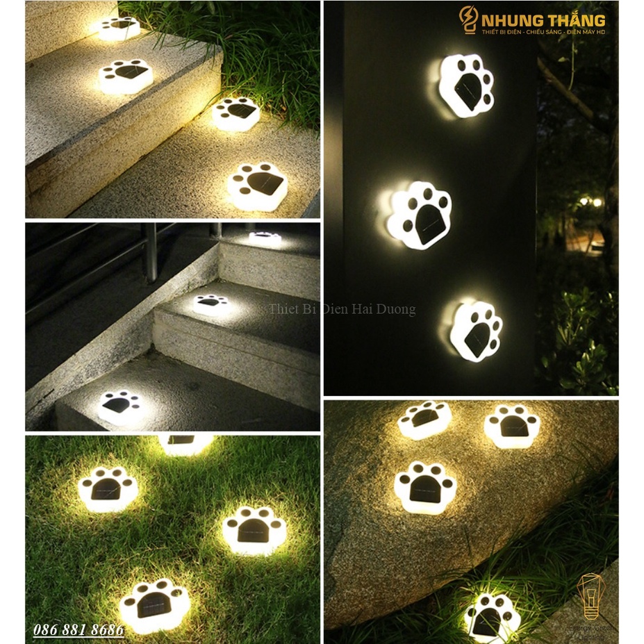 Đèn Led Cắm Cỏ,Gắn Tường,Cầu Thang MT-1336 Chiếu Sáng Lối Đi - Sử Dụng Năng Lượng Mặt Trời - Chống Nước IP65