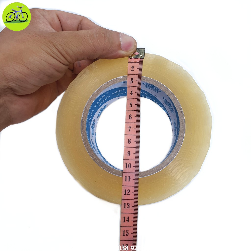 Băng keo dính trong 200 yard - Lõi 3 ly siêu mỏng