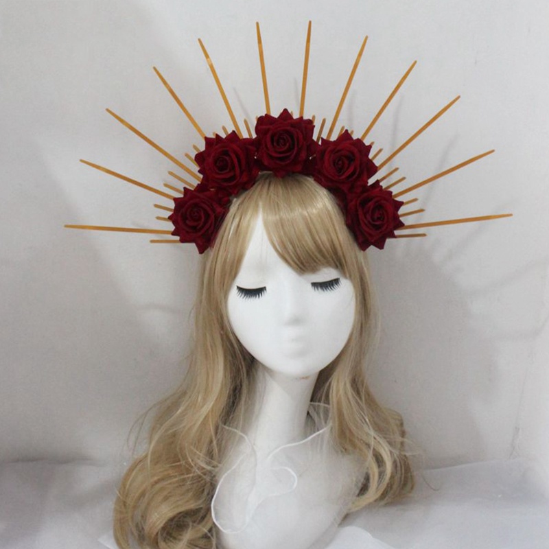 Băng Đô Cài Tóc Hình Vương Miện Phong Cách Lolita