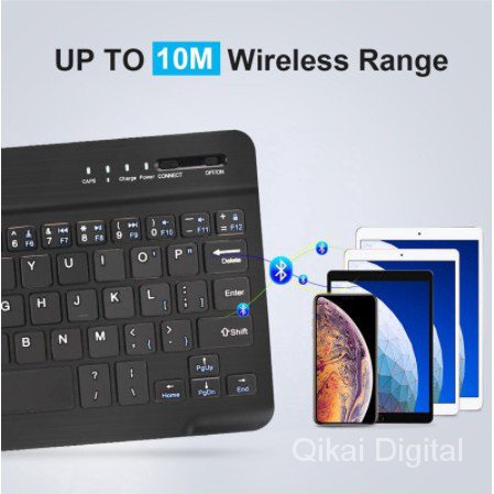 Bộ bàn phím và chuột bluetooth ko dây có đèn nền RGB cho tablet/tablet táo/ĐT/laptop/PC
