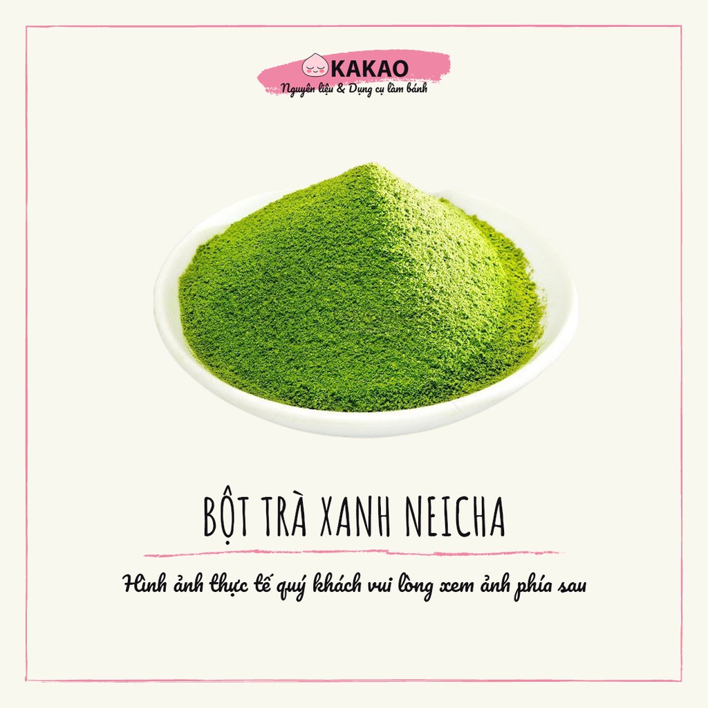 BỘT TRÀ XANH MATCHA NEICHA NGUYÊN CHẤT LÀM BÁNH 15GR