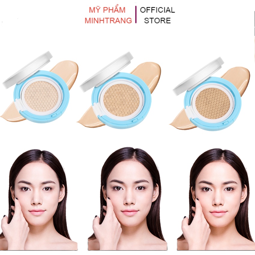 Phấn nước Lameila Cushion BB Cream 5078,phấn phủ nền kiềm dầu,che khuyết điểm tốt,lâu trôi,dưỡng ẩm,dưỡng trắng sáng da