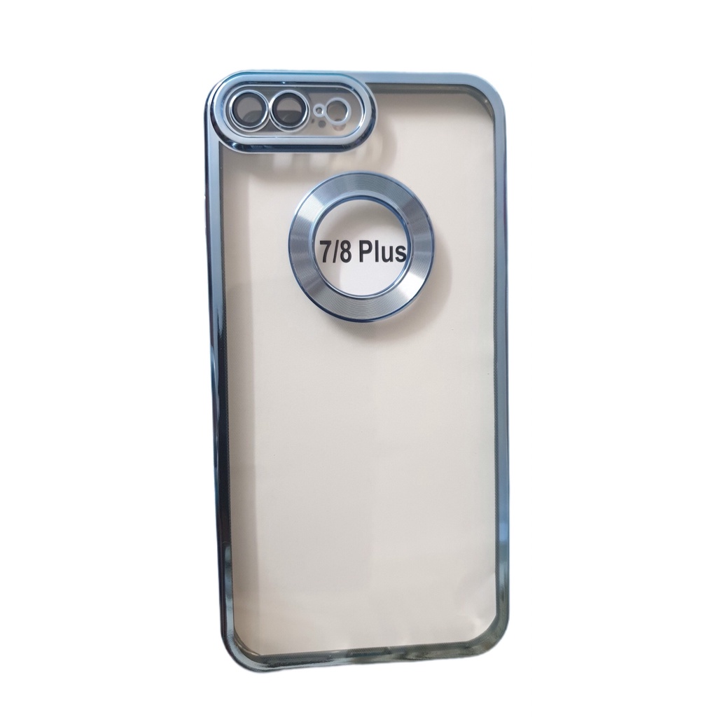 Ốp Lưng I.P 7/7Plus/8/8plus/X/XSM Viền Vuông Bảo Vệ Camera Hở Táo Mặt Lưng Trong Silicon Siêu Đẹp