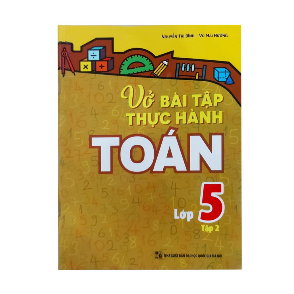Sách - Vở bài tập thức hành toán lớp 5 tập 2