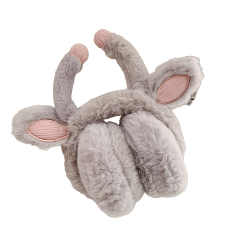 Chụp Tai Giữ Ấm Chống Gió Hình Tai Thỏ Dễ Thương Dùng Trượt Tuyết / Hoạt Động Ngoài Trời Vào Mùa Đông