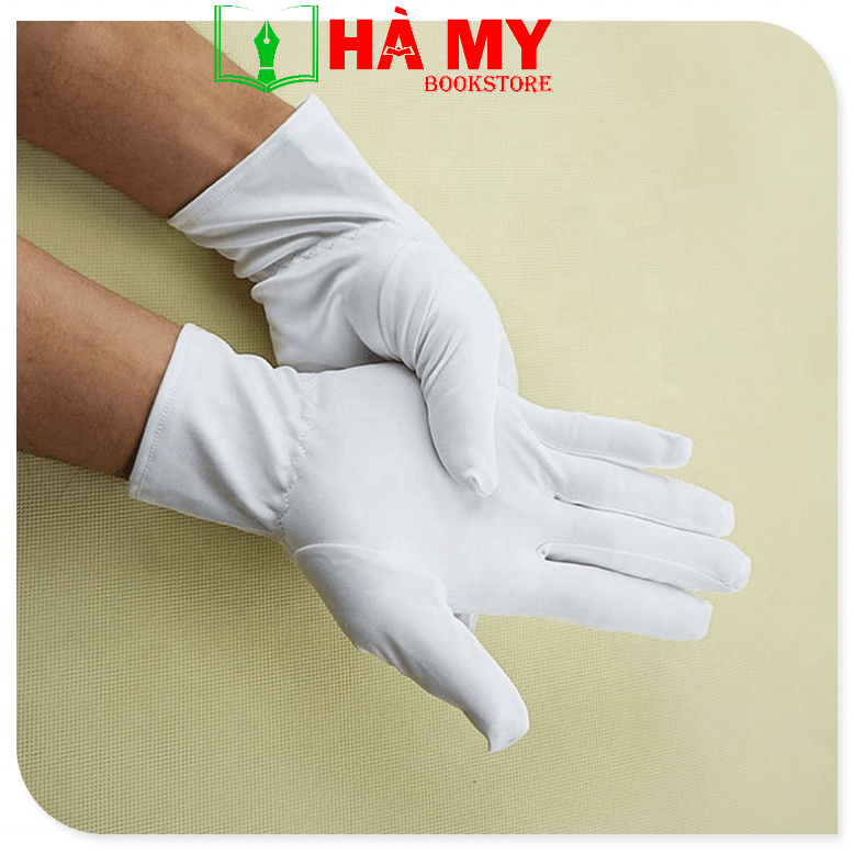 10 đôi Găng tay vải siêu mịn hàng cao cấp chất lượng tốt - Găng tay siêu mịn dùng để kiểm hàng hóa không để lại vân tay