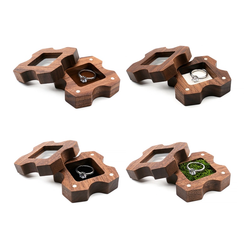 Flgo Hộp Đựng Nhẫn Đính Hôn / Trang Sức Nhỏ Gọn Dành Cho Tiệc Cưới / Đính Hôn