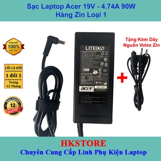 Sạc latop Acer 19V-4.7A 90W Acer 8930 7741 7551 5742 5750 5742 E525 5560 5600 5610 5620 5630 5650 5670 5680 5920 7110
