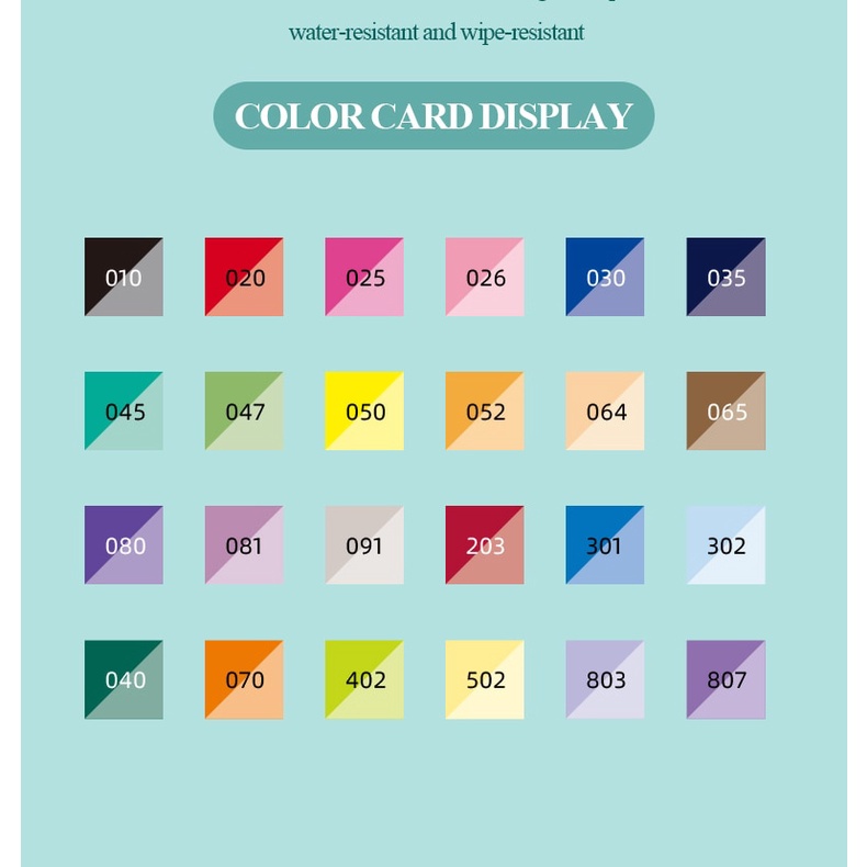 Bút lông đánh dấu ANGEL MARK 7700 hai đầu hai màu sắc kết hợp gradient mực nước mềm mại chống thấm nước đậm nét tiện lợi