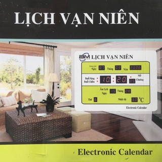 Đồng hồ treo tường lịch vạn niên