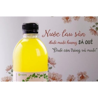 Nước lau sàn đuổi muỗi hương sả quế 500ml