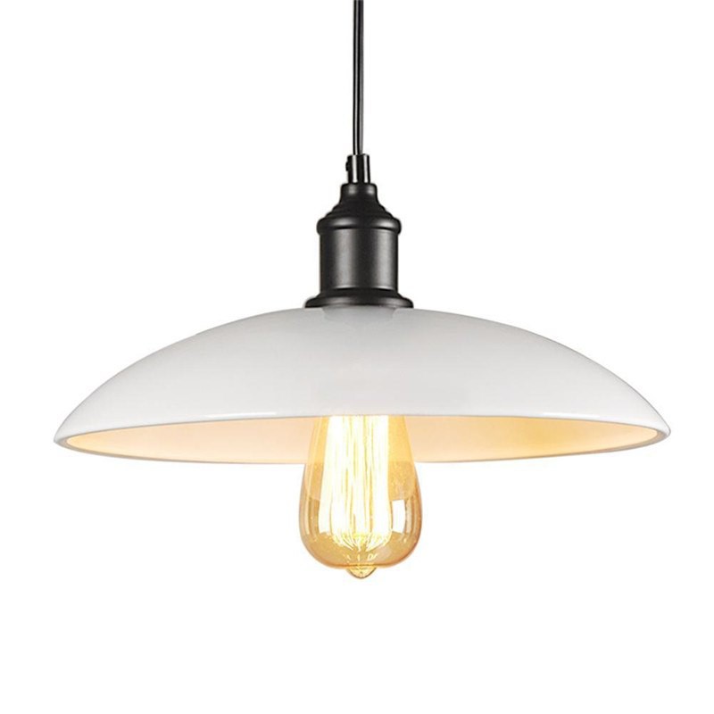 Đèn treo thả trang trí TH711, đèn thả bàn ăn, quán cafe, 2 màu đen trắng decor nội thất phong cách t