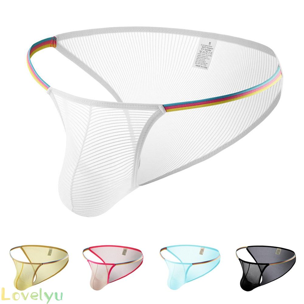 &lt;READY STOCK&gt;Men Sexy Briefs Breathable Underwear Underpants Bulge Pouch Shorts/Panties100% brand new！