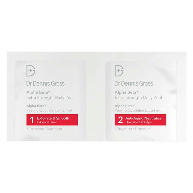 Bộ peel da Dr Dennis Gross Extra Strength Daily Peel