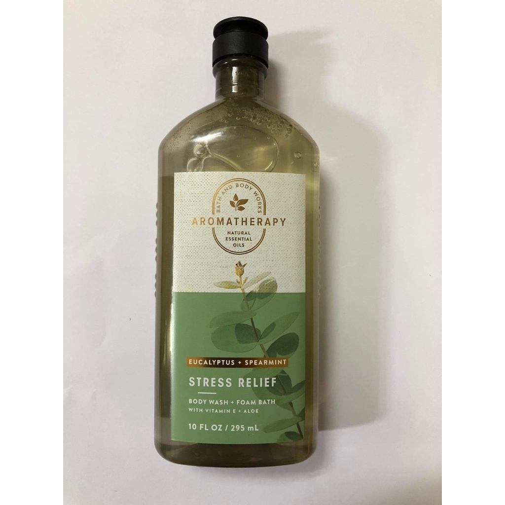 Sữa tắm tạo bọt thư giãn Bath & Body Works Aromatherapy Body Wash & Foam Bath 295ml
