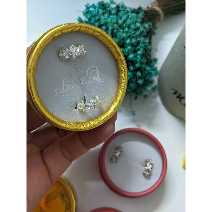 Khuyên tai bạc cực cute