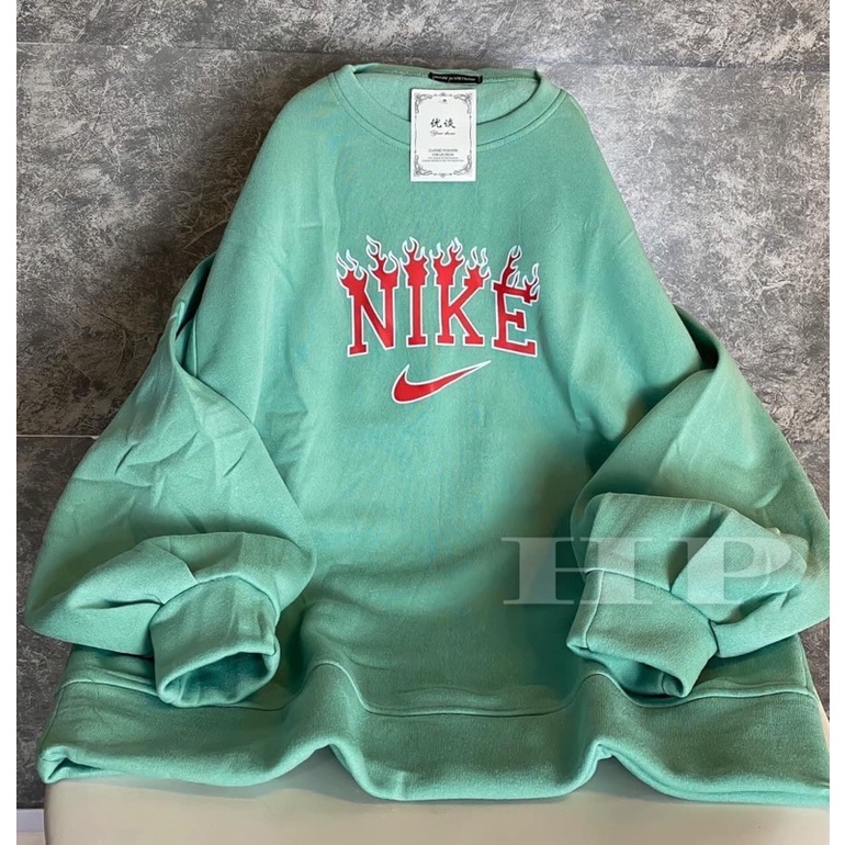 Áo Nai chữ lửa bo gấu TH6