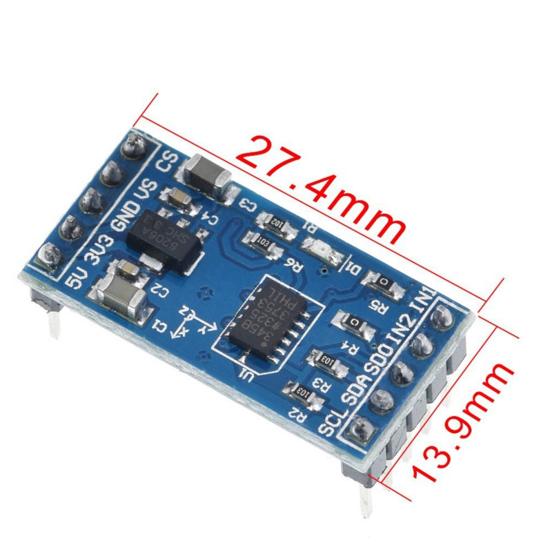 Mô Đun Cảm Biến Tốc Độ Điện Tử Adxl345 3 Trục Cho Arduino